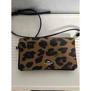 Coach Leopard Print Crossbody Bag – Authentic